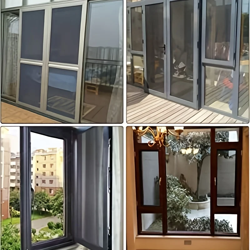 DIY Window Mesh, Anti Pet and Anti Insect - Suitable for Balconies, Gardens and Other Places. Made of Durable Materials