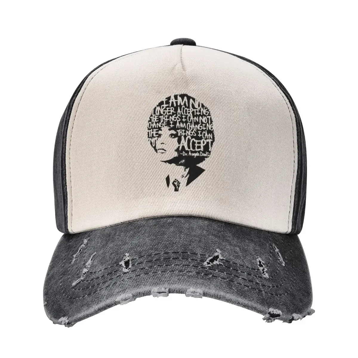 

Angela Davis Baseball Cap Golf sun hat Vintage Mountaineering For Man Women's