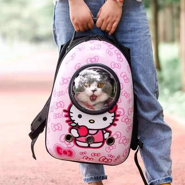 Pink cat bag shop