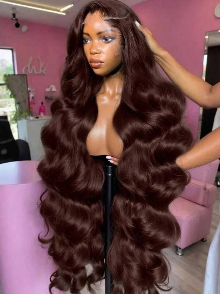 

Коричневые объемные волны, кружевные передние парики, человеческие волосы, бесклеевые парики, человеческие волосы 13x4, прозрачные кружевные человеческие волосы, предварительно выщипанные с отверстием до уха