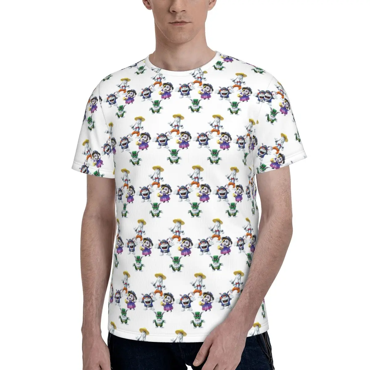 The Broodals Super Videogames Video Games Switch T-Shirt for Men Cotton T Shirts Men's Short Sleeve Crew Neck Clothes Tops