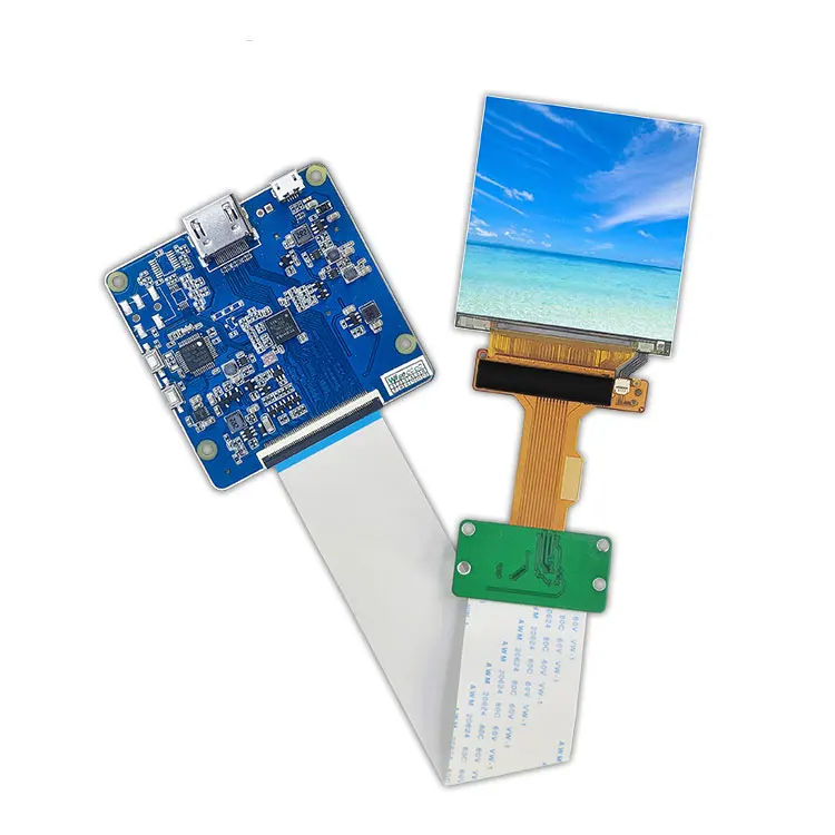 2.9 inch square display 1440P 90Hz LCD Display MIPI interface LCD driver board for HMD AR VR display modules