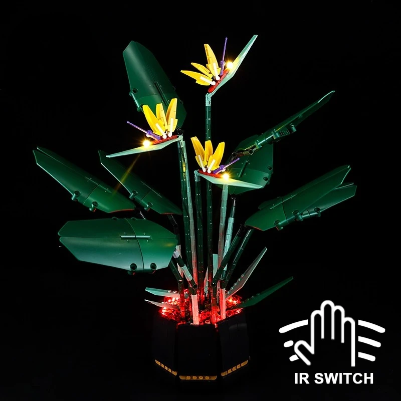 

No Model LED Lighting Set Suitable for LEGO Creator Expert Bird of Paradise 10289 (Not Include Building Blocks)