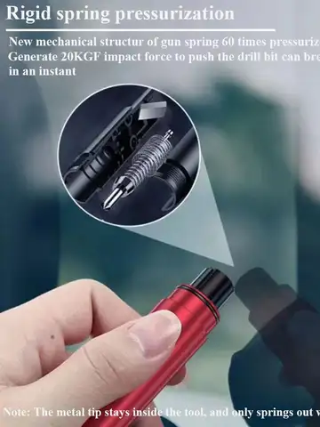 자동차 안전 망치 창문 브레이커, 수중 커터, 안전 벨트, 비상 탈출 도구 액세서리