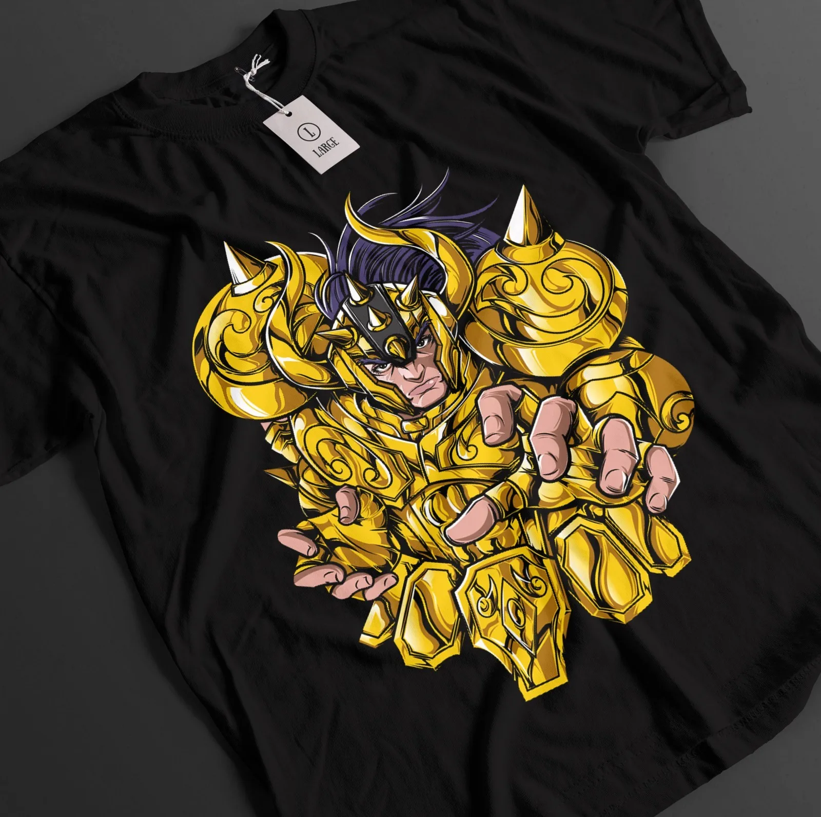 Saint Seiya Shirt Shiryu Tshirt Hyoga T-Shirt Shun Top Ikku Anime Graphic Tee