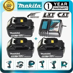 100% Genuine Makita 5Ah/6Ah for Makita 18V Battery，makita 18 v battery，BL1830B BL1850B BL1840 Replacement Lithium Battery