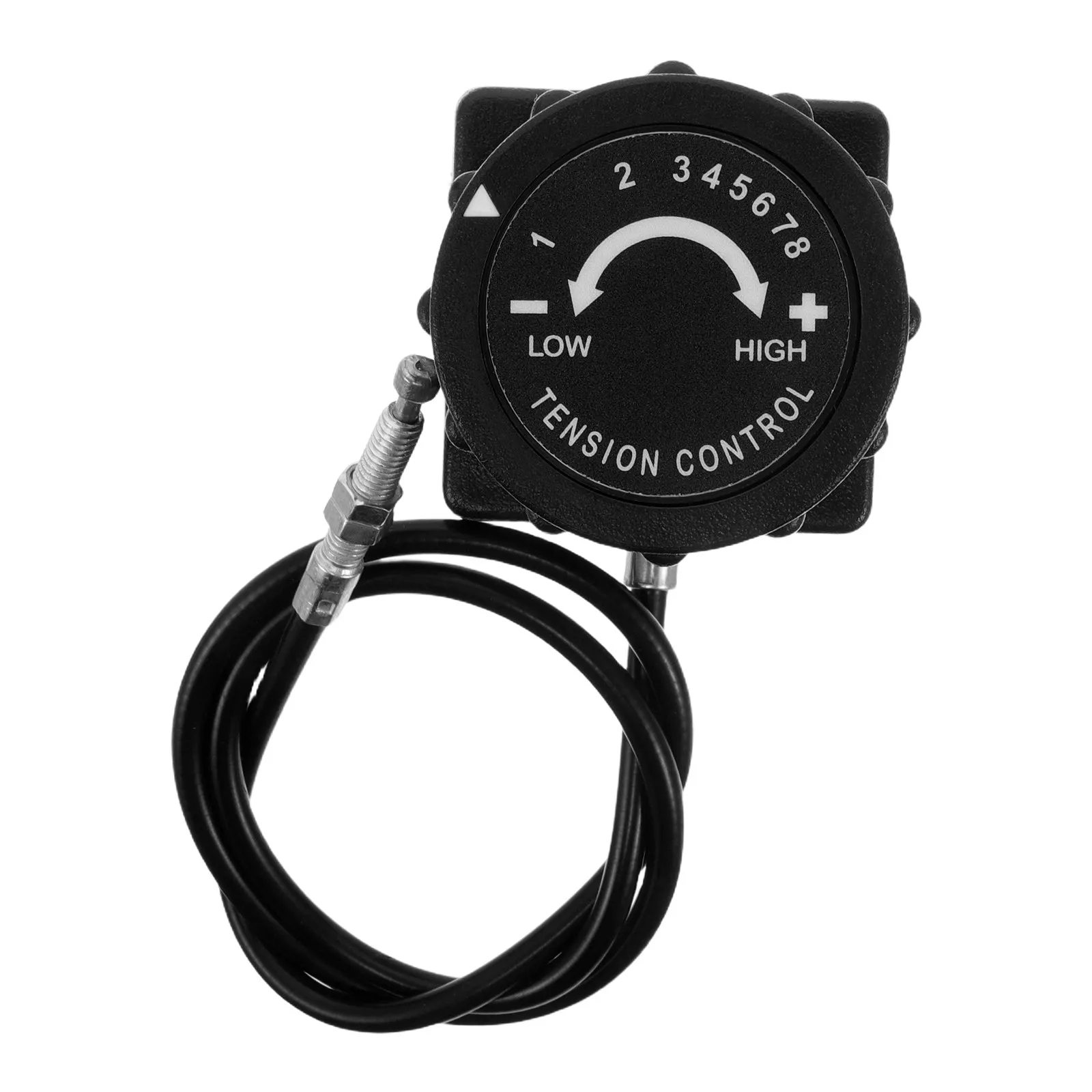 

Exercise Bike Tension Controller 8-Stage Tuning Component 60Cm Cable Resistance Micro-Adjuster Gym Optimization Maintenance