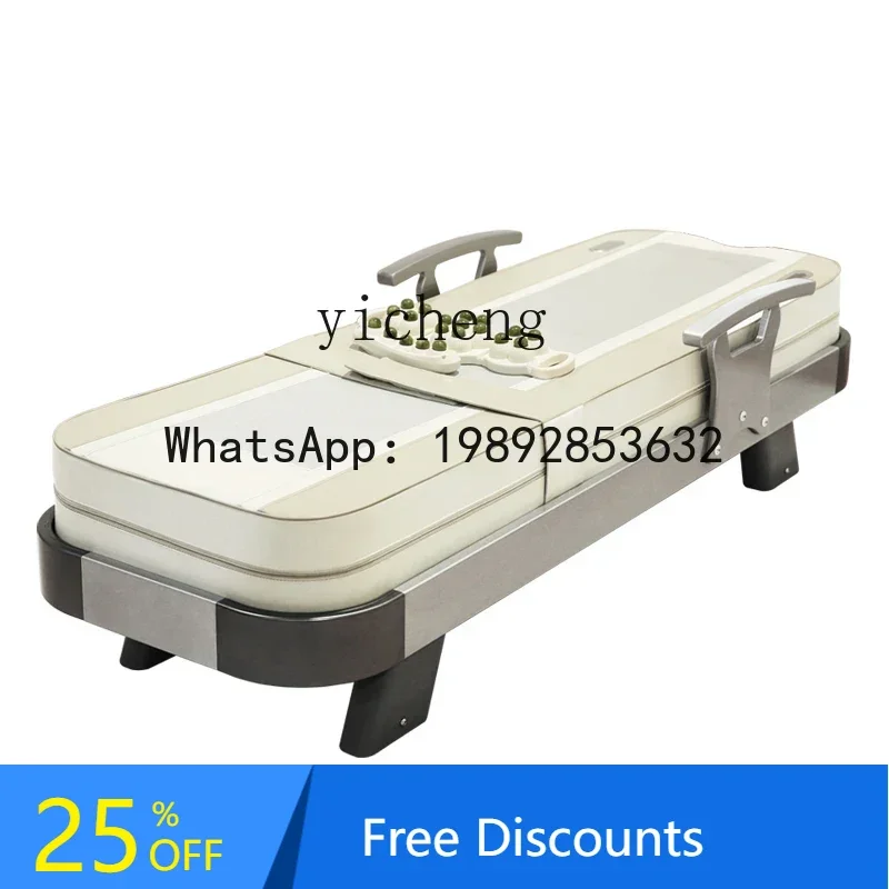 AA  Multifunctional Jade Warm Physiotherapy Bed Spine Combing Bed Warm Jade Home Full Body Massage Bed