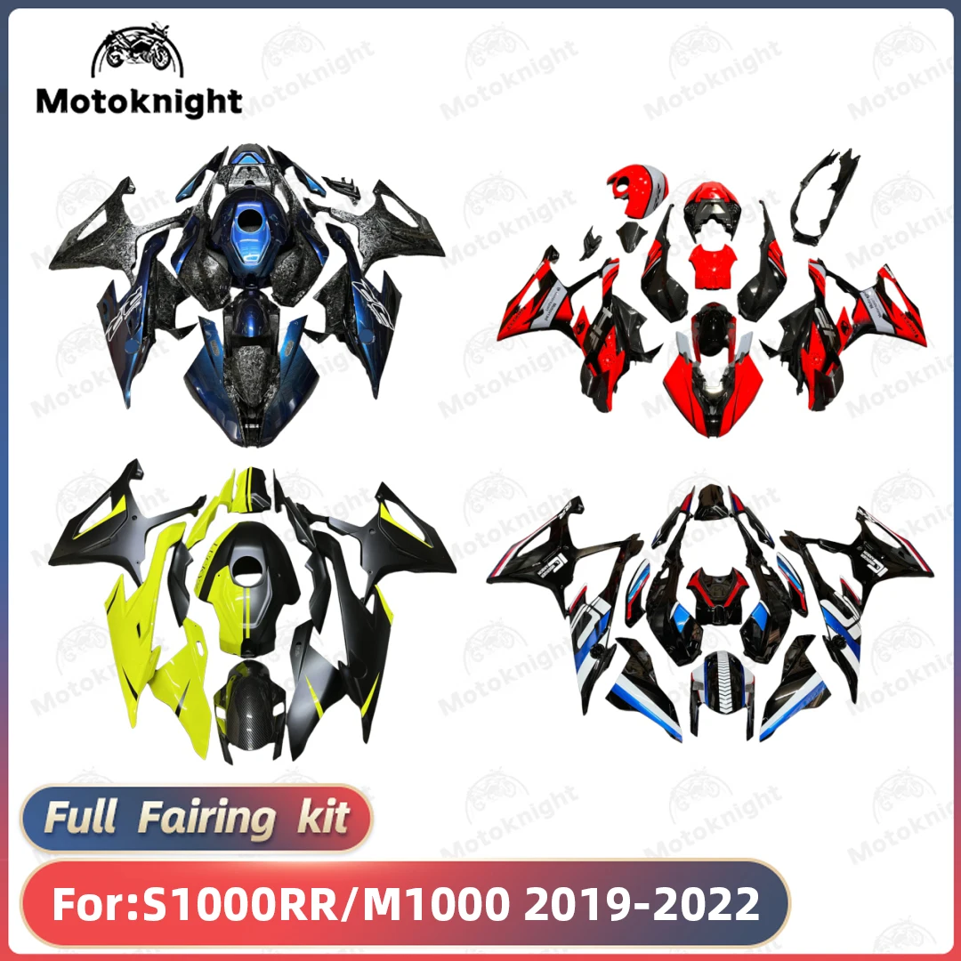 New ABS Motorcycle Fairing Kit Fit For BMW S1000RR/M1000 2019 2020 2021 2022 Custom Fairings Kit Bodywork Shell