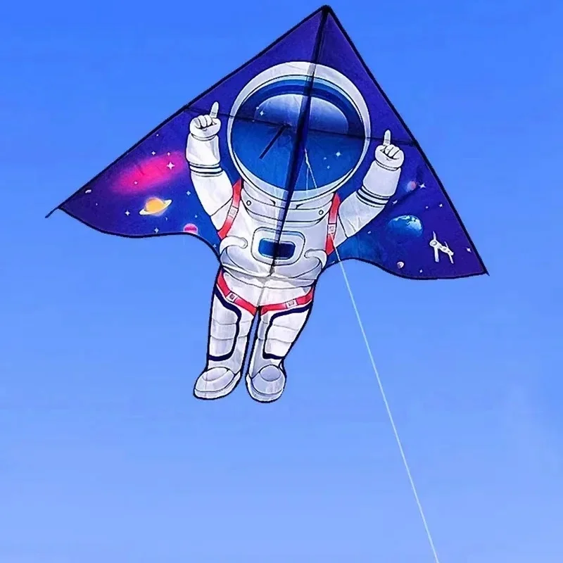 Envío Gratis, pipas de astronautas, juguetes voladores para niños, pipas, astronauta, línea de cuerda, juguetes voladores al aire libre para niños, paracaídas