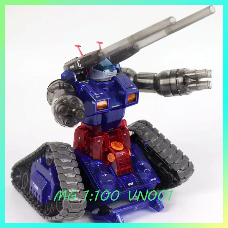 

Mg 1/100 Guntank Rx-75 Vn001 Transparent Edition Assembly Model Kit Mecha Model Building Decorative Ornament Toy Gift Pre-order