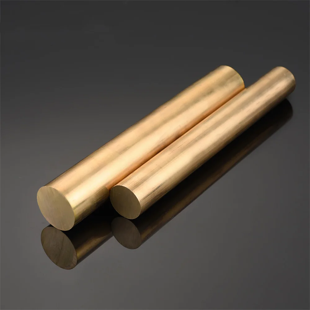 Dia 15,16,19,20,22,,25,26,28,30mm H62 Brass Rods Round Bar Solid Length 200mm Metal Rod Parts Cutting And Machining