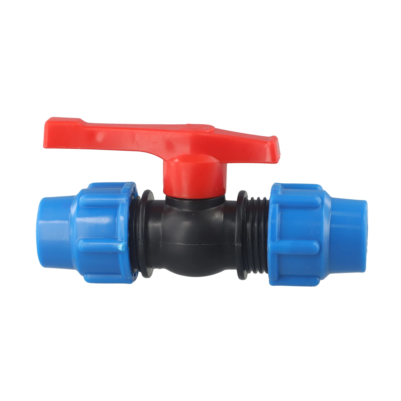 Simple Shut-off Valve Stop Valve Ball Valve Valve Fitting 1pc 20mm /25mm/ 32mm Accessories Blue PE With External Thread