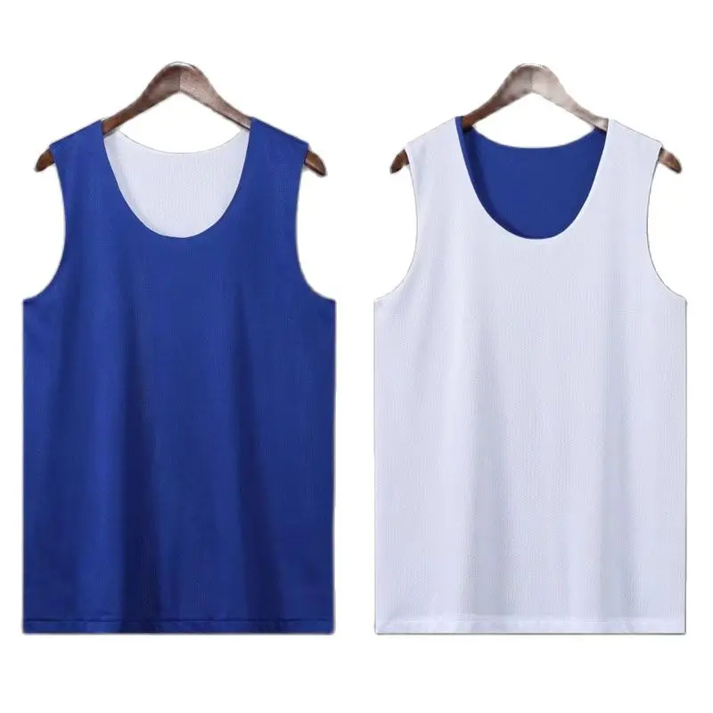 Men Reversible basketball jersey Anti-pilling Breathable Basketball Jerseys Polyester Youth College Basketball Jerseys Custom