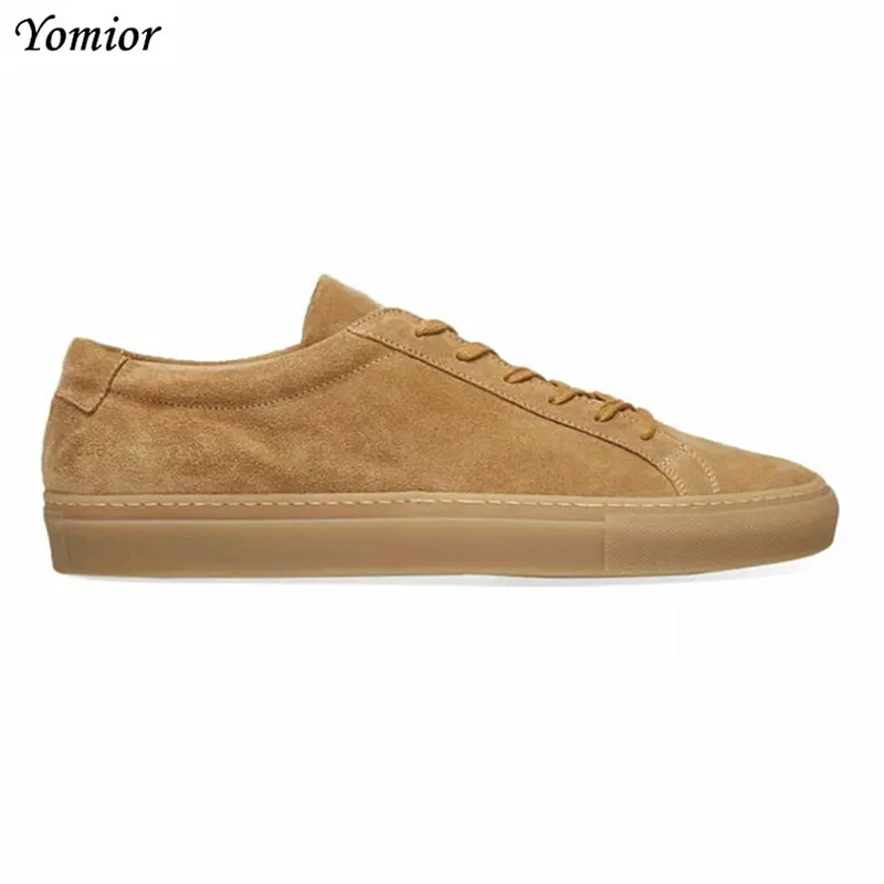 Handmade Quality Cow Leather Men Casual Shoes Flats Breathable Loafers Vintage British Big Size Luxury Dress Sneakers Designer