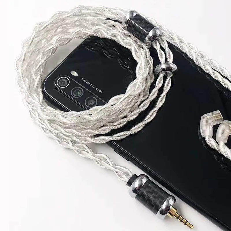 Кабель для наушников A2DC QDC IE80 IE400 MMCX 0,78 2Pin 2,5 4,4 мм