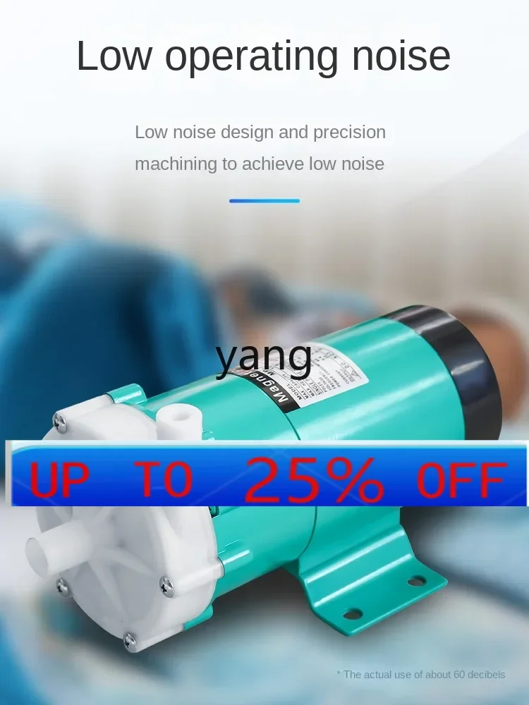 

Lhh corrosion-resistant chemical water pump pvdf stainless steel miniature circulating pump, high temperature resistance