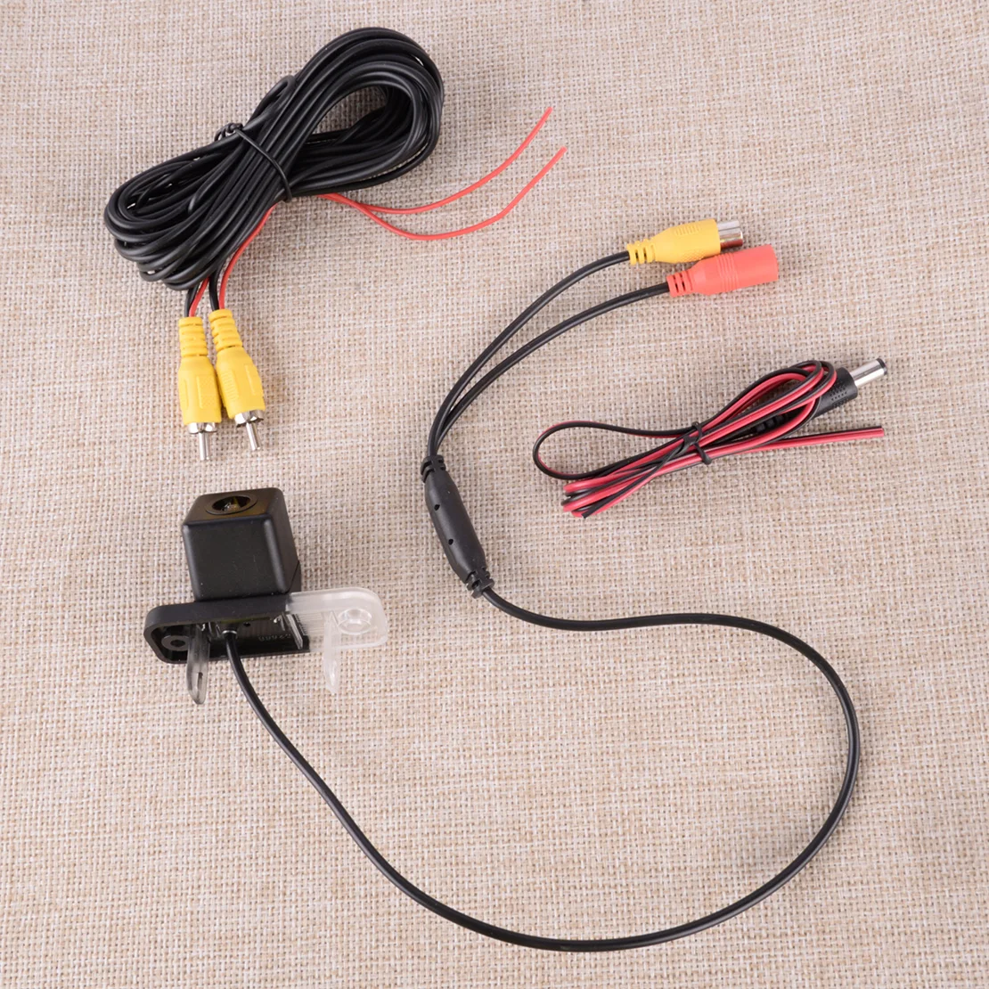 170 Degree Rear View Parking Reverse Backup Camera Kit Black 12V Fit for Mercedes Benz C-Class W203 E-Class W211 CLS-Class W219