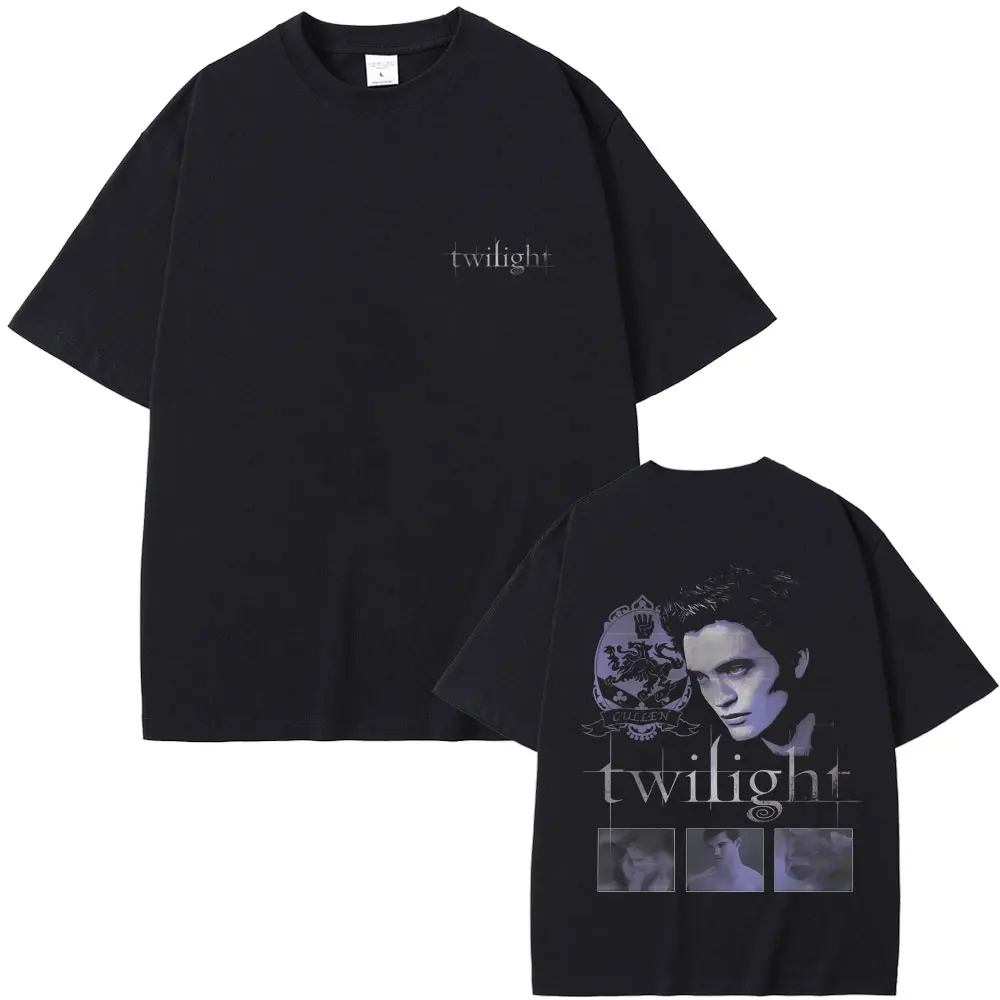 

Movie Twilight T-shirt Vampire Robert Pattinson Edward Cullen Graphic T-shirts Men Women Clothing Casual Cotton Vintage T Shirts