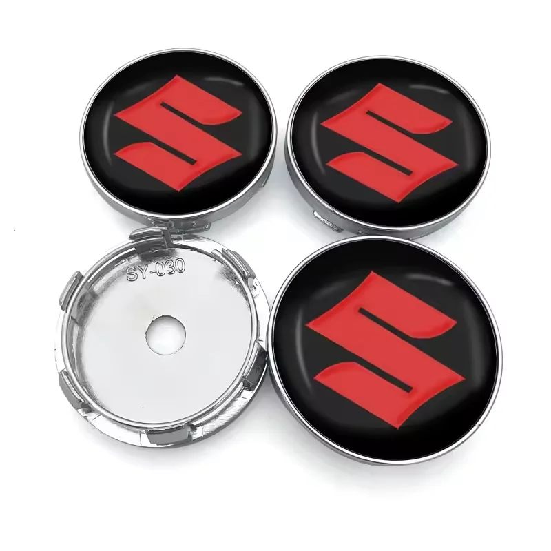 

4Pcs 56/60mm Car Wheel Center Cover Car Hub Caps Accessories For Suzuki Swift Samurai Vitara SX4 Jimny Alto Kaiser Ingnis DZire