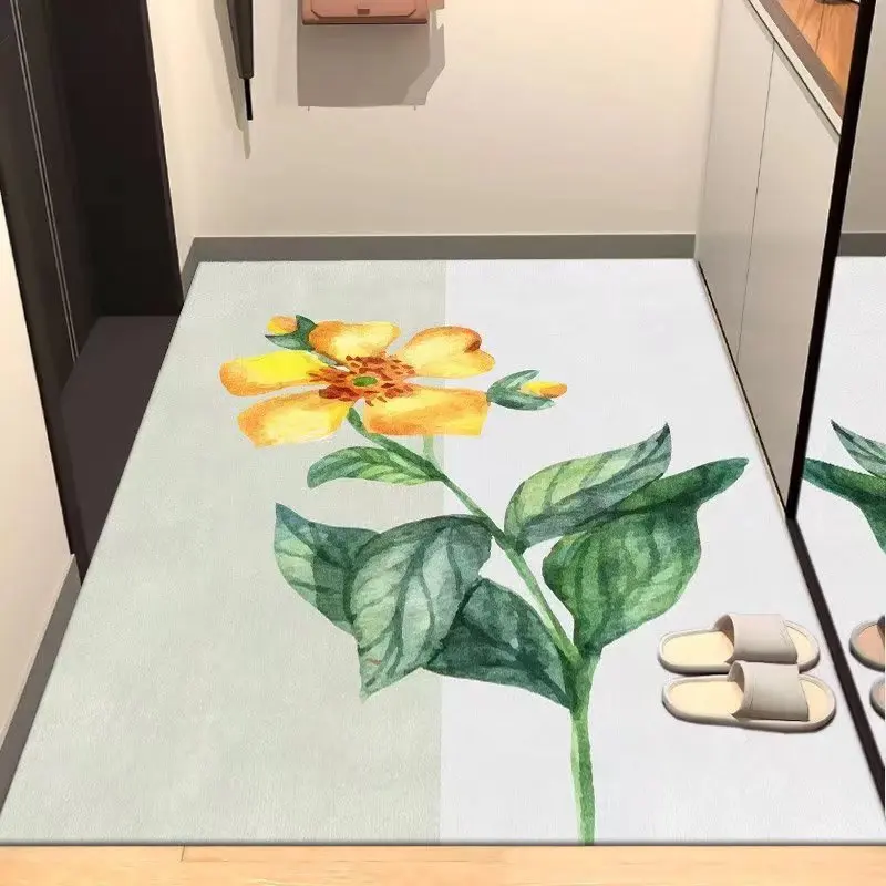 

Entrance Hall Living Room Coffee Table Carpet Door Mat Entrance Doorway Bedroom Bedside Balcony Floor Mat Rectangle Shape