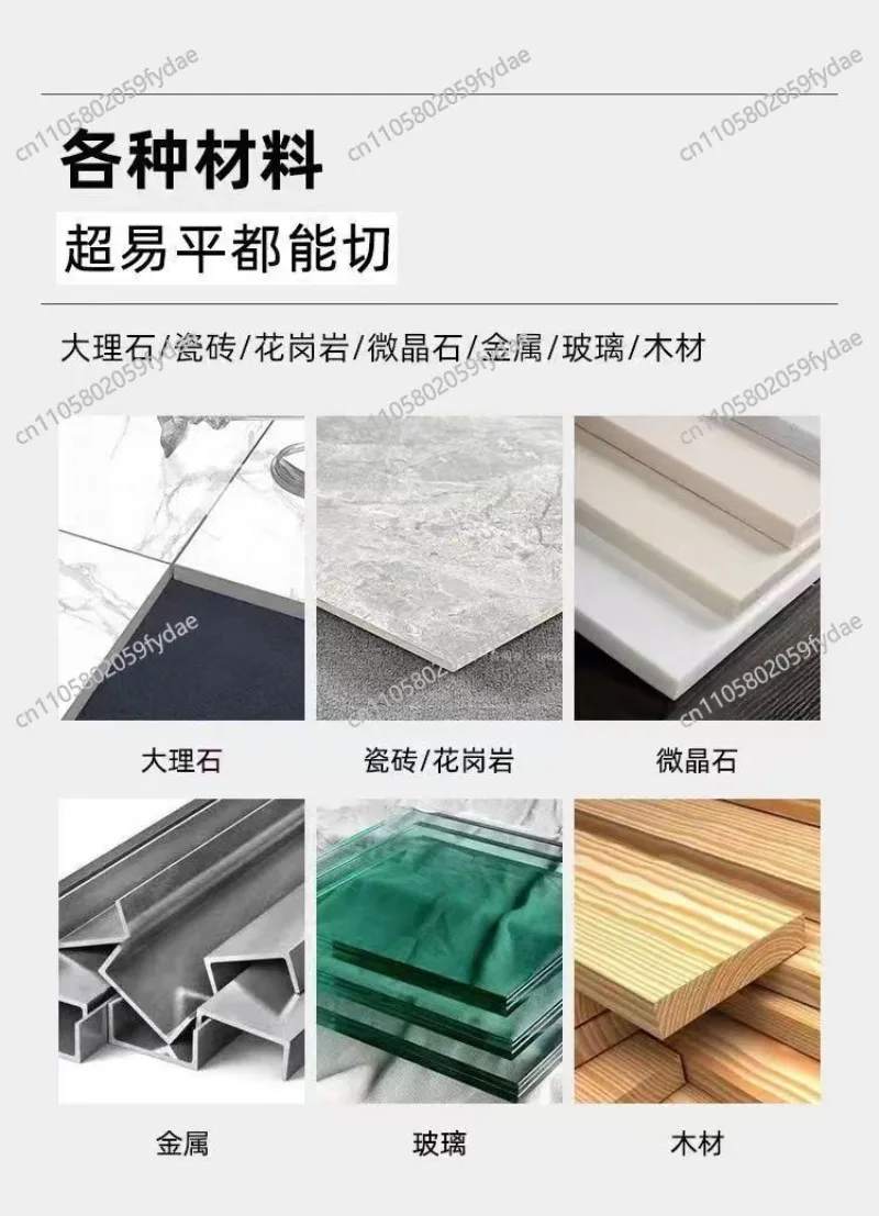 1.8M Automatic Desktop Stone Cutting Machine Tile Rock Slab Machine for Slotting Edging Chamfering Processing