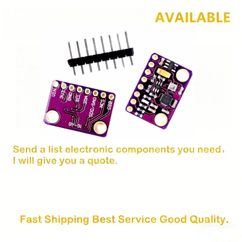 MPU-9250 MPU9250 BMP280 CY-91 SPI IIC/I2C 10DOF Acceleration Gyroscope Compass 9-Axis Sensor Board Module GY-91 For Arduino 3-5V