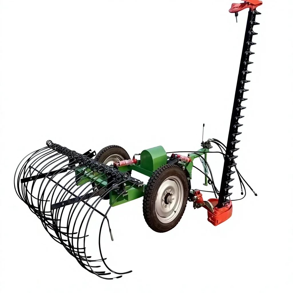 HS HS-2.1 3-Point Hitch Tractor Mounted Combined Mower & Hay Rake 2100mm Working Width 20-30hp Grass Cutting & Raking