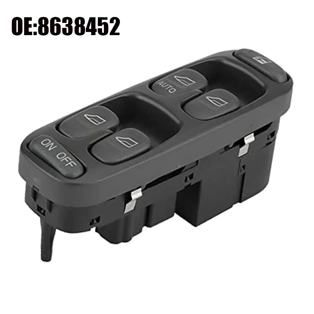 

Car Window Lift Switch For Volvo For V70 1995-00 For S70 1998-00 Driving Glass Lift Switch Button Black