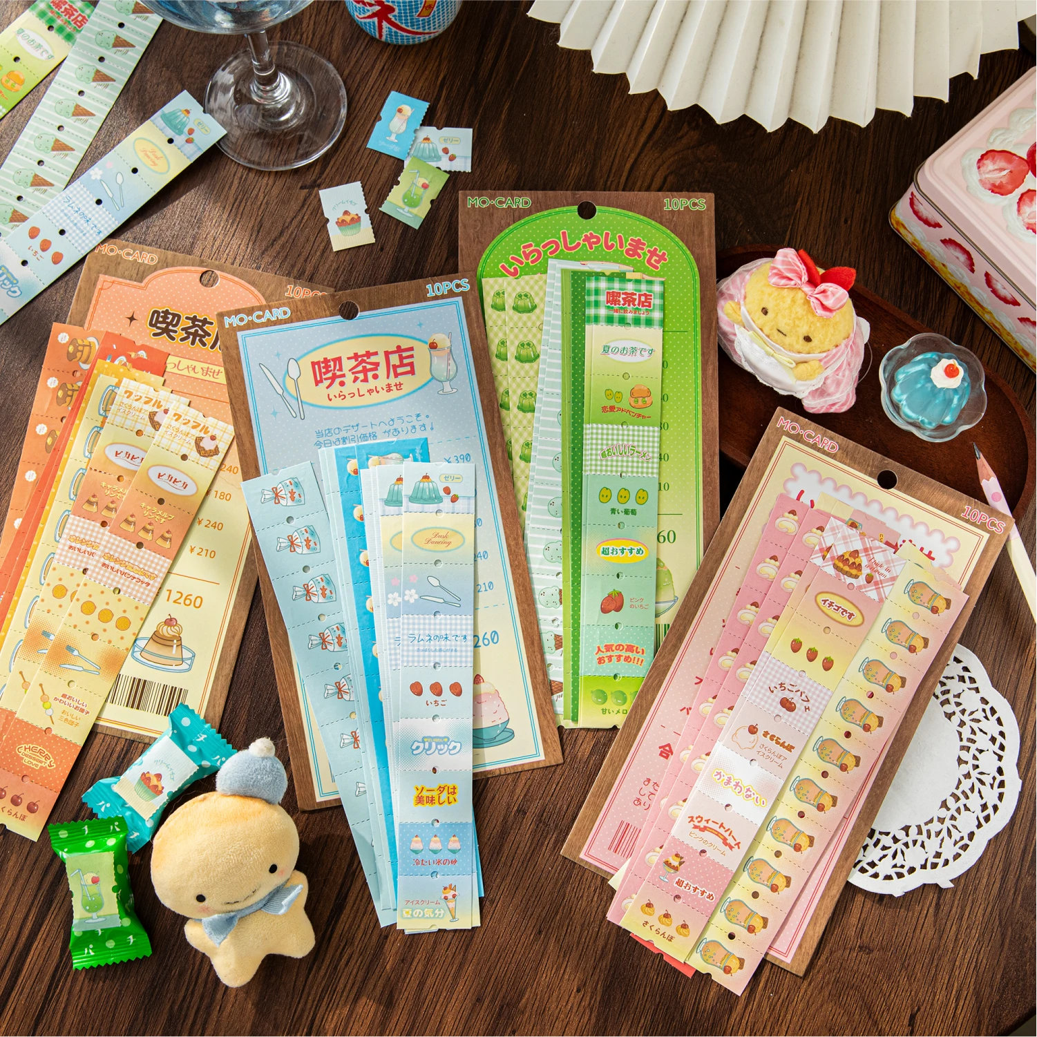 

8 упаковок/лот, серия древнего завтрака, чайного магазина, милая ретро декоративная белая наклейка из крафт-бумаги