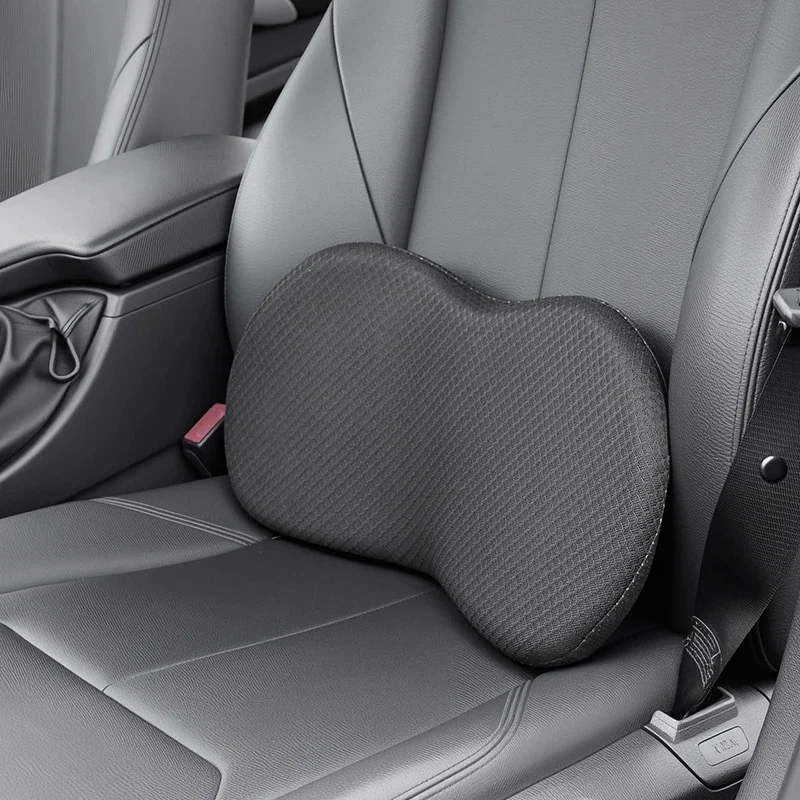 Memory Foam Car Seat Cushion Mini Small Auto Seat Pad to Increase Height Butt Booster for Driving Comfort