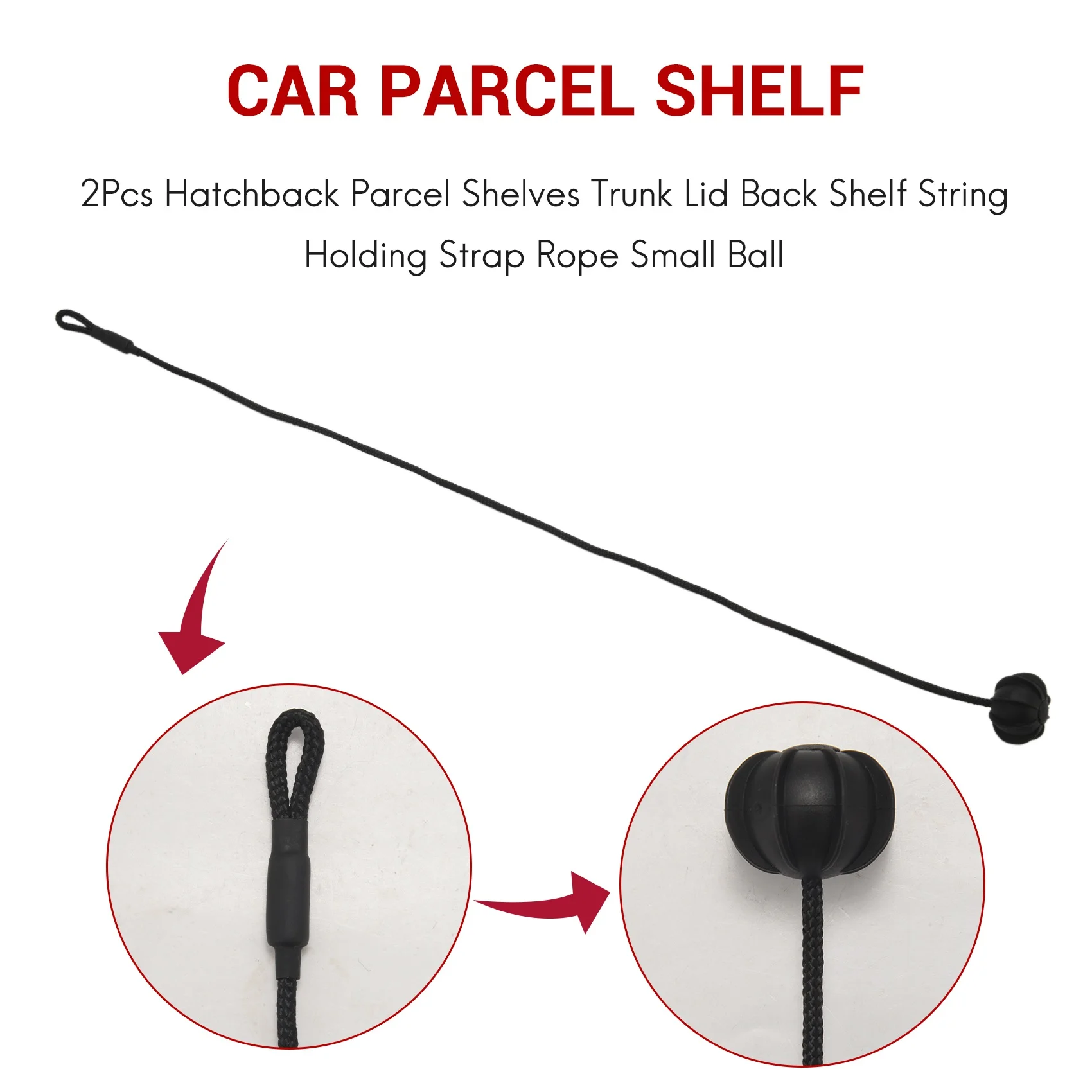 2 шт., полки для посылок для хэтчбека, Задняя Крышка багажника, ремень, ремешок, маленький шар для гольфа 6 R20 Mk5 1K6 863 447 A