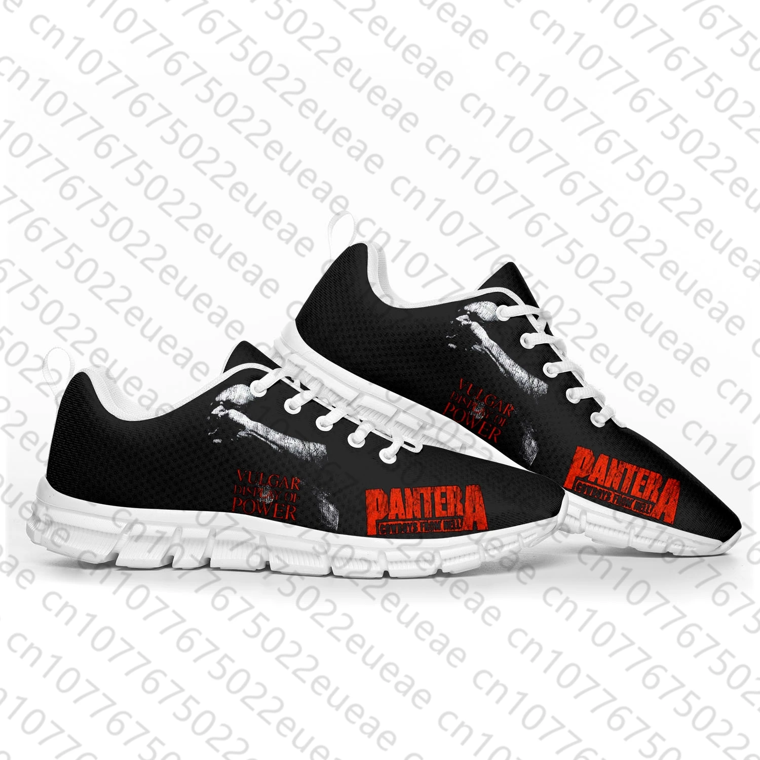 Pantera Metal Band Pop Sports Shoes Mens Womens Teenager Kids Children Sneakers Casual Custom High Quality Couple Shoes White