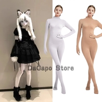 Kig Fursuit Cosplay Accessories Undershirt Adult Full Body Spandex Skin Tight Suits Halloween Party Base Layer Colorful Zentai