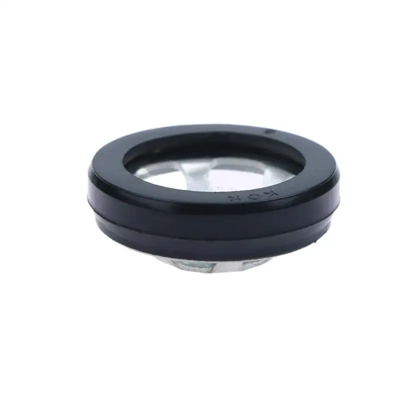 (YY)2Pcs 2025 New Motorcycle Oil Mirror Observation Port Engines Oil Window Oil Level View Sight Glass Gauge for 80cc 125cc