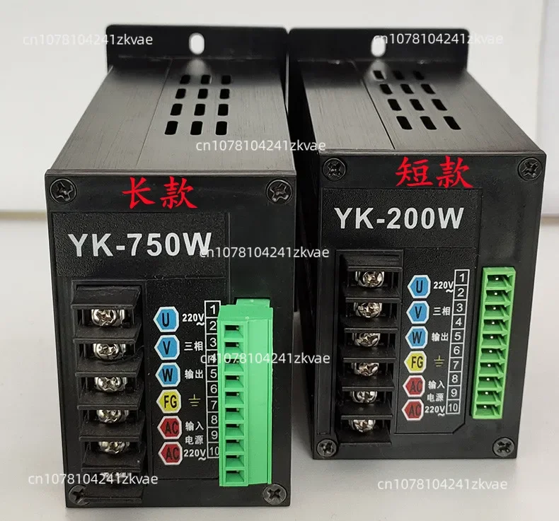 Simple Inverter Single-Phase Three-Phase 220V Motor Speed Governor YK-200WYK-400W YK-750W