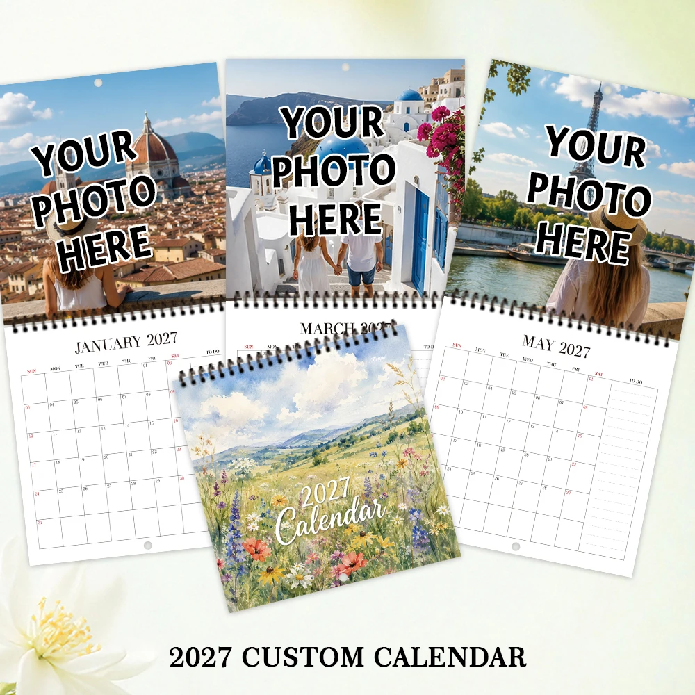 Photography Life - 1pc 2027 Healing Scenery & Flowers