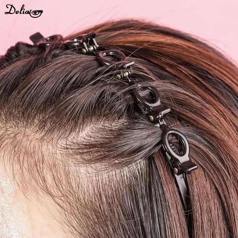 2024 New Double Bangs Hairstyle Hair Clips Hairpin Head Hoop Twist Plait Clip Front Hairclips Hair Hoop Women Headband Headwear