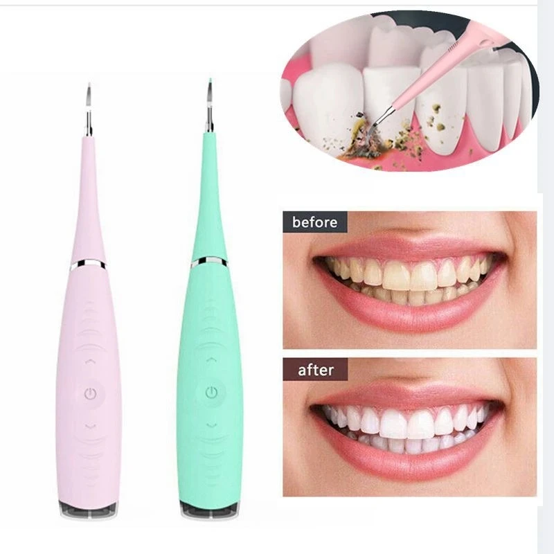 Christmas Gift Tooth Whitening Oral Care Cleaning Tool Portable Electric Water Flosser USB Rechargeable Tartar and Stain Remover