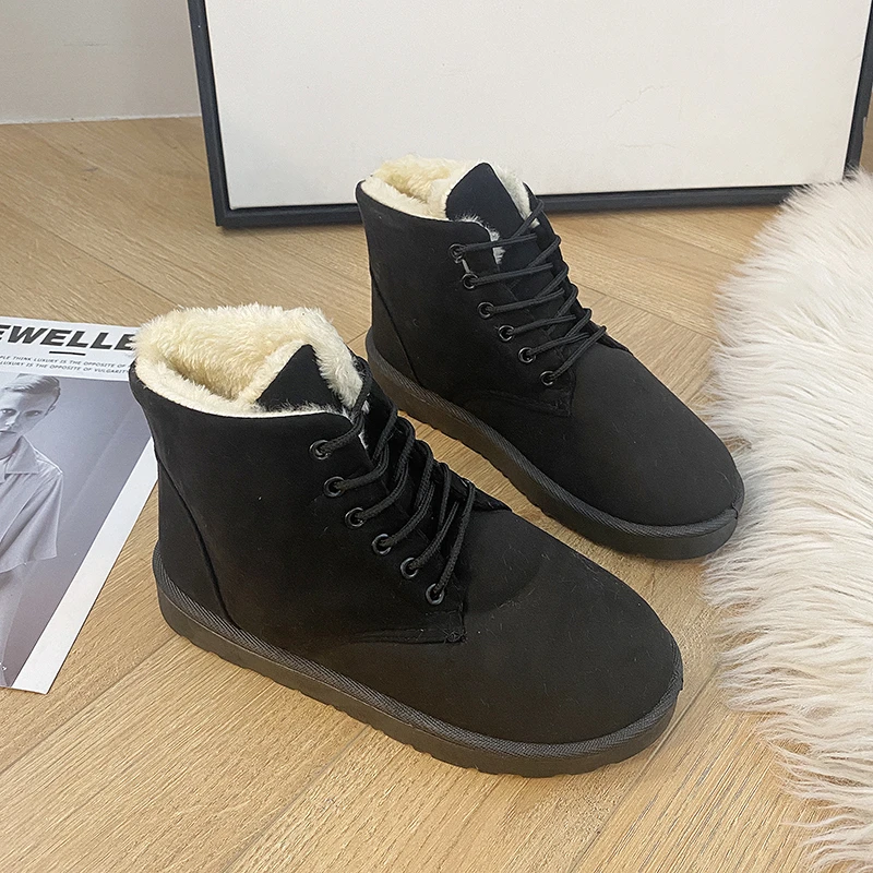 2023 boots fashion all the way thin and leg long autumn and winter new cashmere thickened warm and fashionable