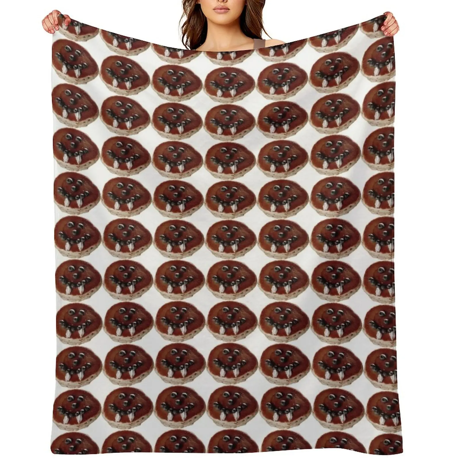 

damon vampire pancake Throw Blanket Kid'S Tourist Designers Blankets