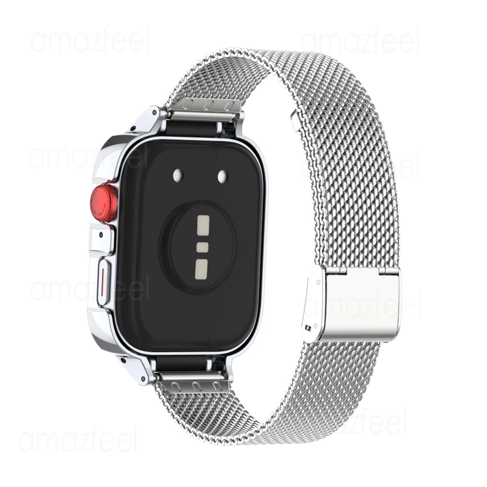 Huawei Watch,fit3スマートウォッチバンド,ブレスレット,シェルカバー,フレーム用のメタルストラッププロテクター