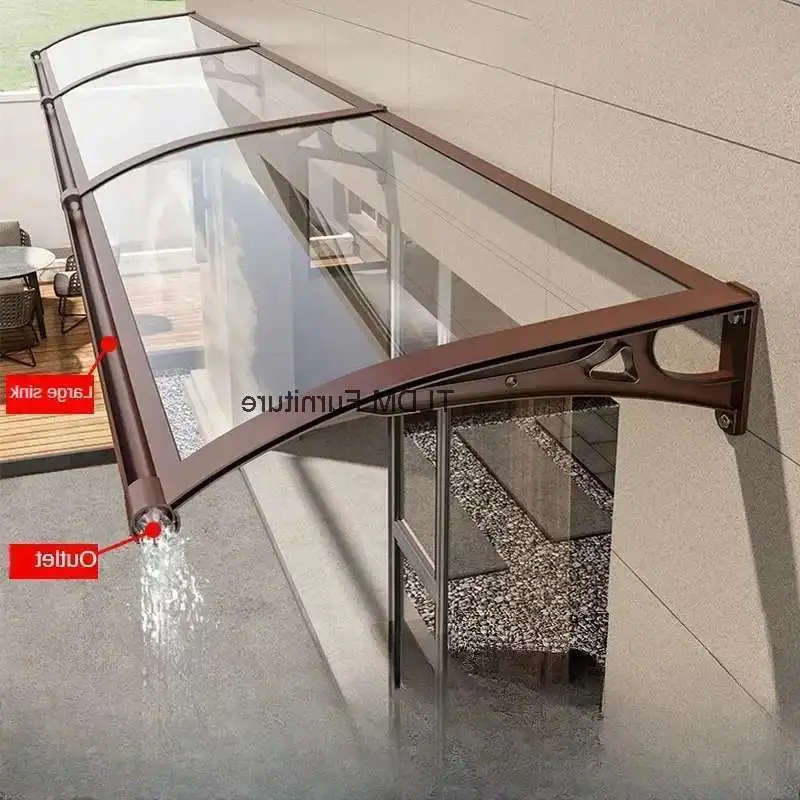 

Modern Multifunctional Awning for Outdoor Electrical Box Rain Cover Large Sink Awnings Simple Household Terrace Awning for Hotel