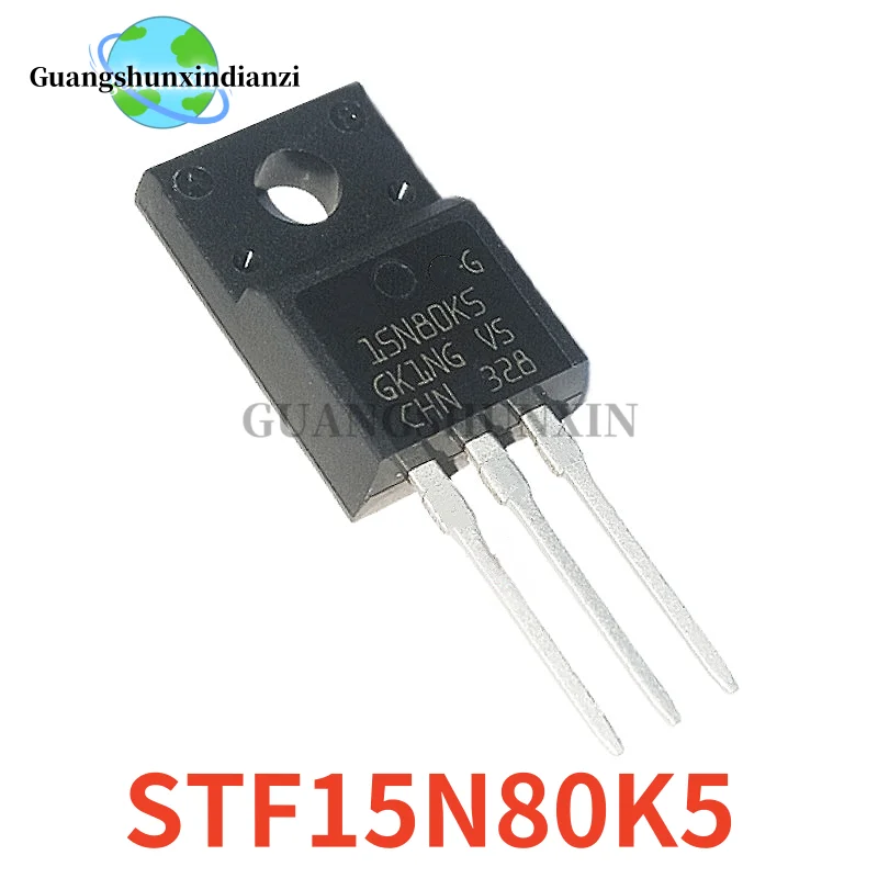 10PCS 100% NEW STF15N80K5 TO-220F 15N80K5 STF40N60M2 40N60M2 STF25N80K5 25N80K5 STF18N65M5 18N65M5 STF57N65M5 57N65M5 MOSFET