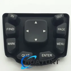 Botões de borracha para Garmin GPSMAP, teclado numérico, 64s, 64st, 64x, 64sx, 64sc, 64csx