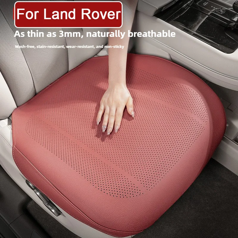 

Новая модель, чехлы на автомобильные сиденья, дышащая защитная подушка для Land Rover Range Rover Velar Defender Discovery, аксессуары