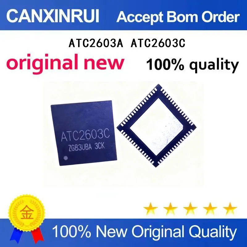 (5-100pieces)Brand new original ATC2603A 2603A QFN ATC2603C