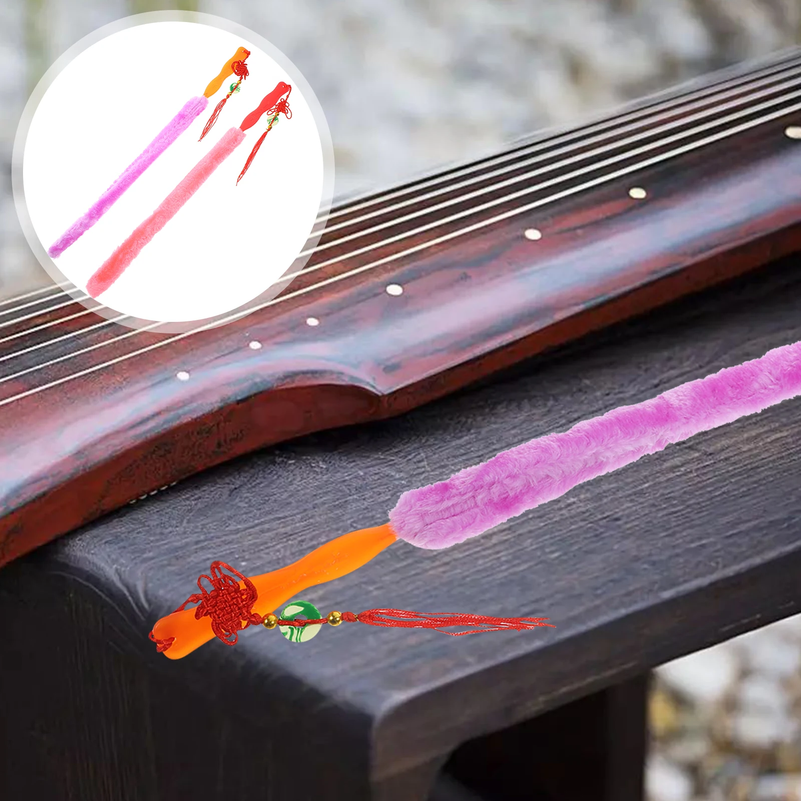 

Guzheng Cleaning Brush Premium Rabbit Hair Practical Durable Instrument Cleaner Dust Removal Tool Keyboard Cleaning Supply