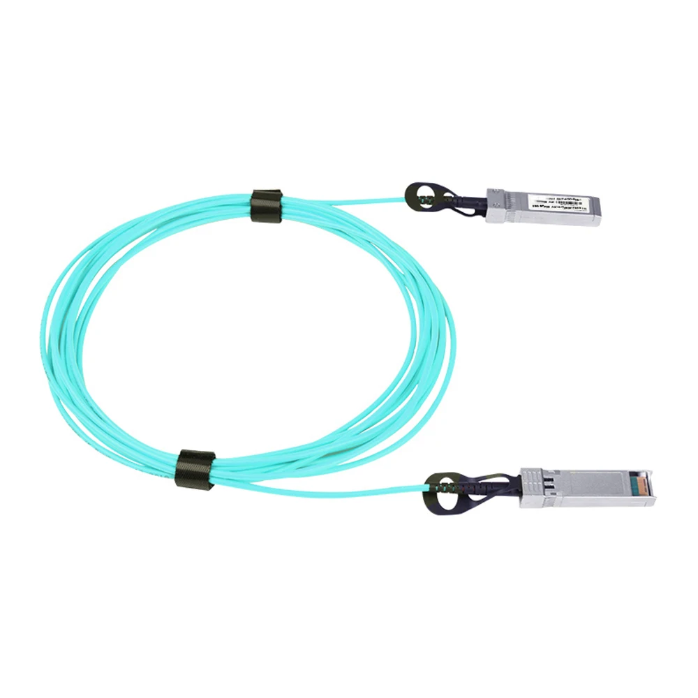 SFP28 Om SFP28 Aoc Fiber Kabel 25G 1-30M Sfp Module OM3 Actieve Optische Kabel Ondersteuning Custom lengte