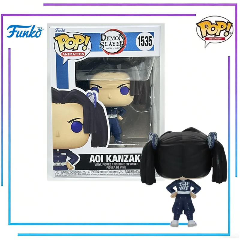 

Funko Pop! Animation Demon Slayer AOI KANZAKI Vinyl Action Figure Figurine Doll Model Toy Collectible Gift Desk Decor